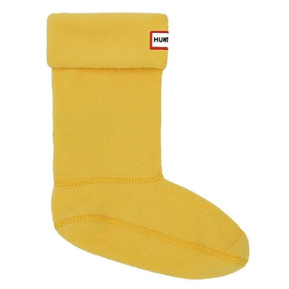 Hunter Fleece Boot Socks - Yellow size Small - Picture 3 of 5